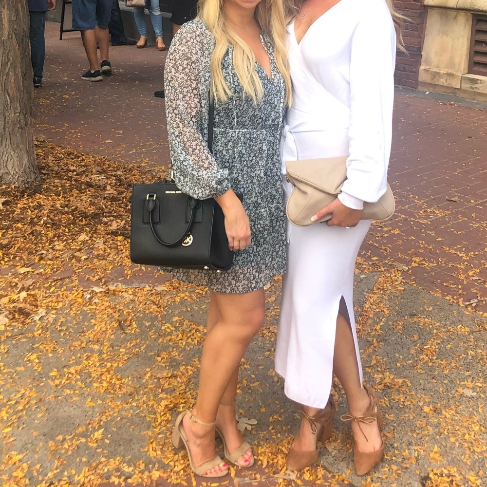 Green Floral Abercrombie & Fitch Dress